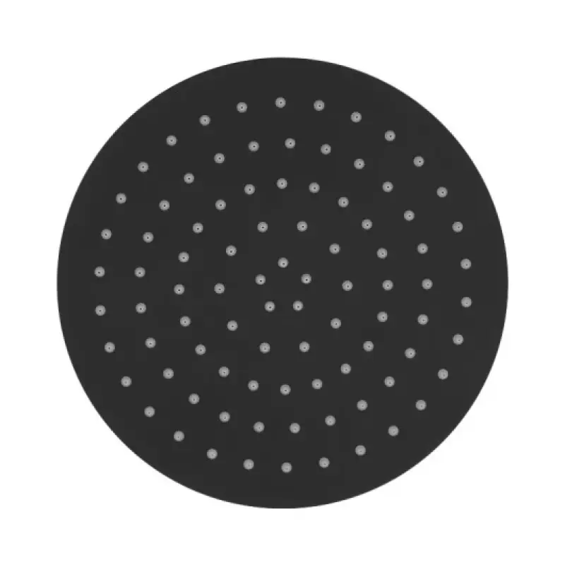 SB Rubinetterie Ντους βροχής Eco Air κεφαλή ντους εξοικονόμησης νερού 25cm μέταλλο ματ μαύρο 1208946742