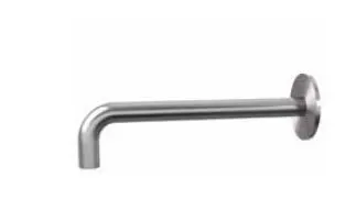 Waterevolution Flow μπαταρία μπάνιου 19cm πλήρως από ανοξείδωτο ατσάλι T167119IE