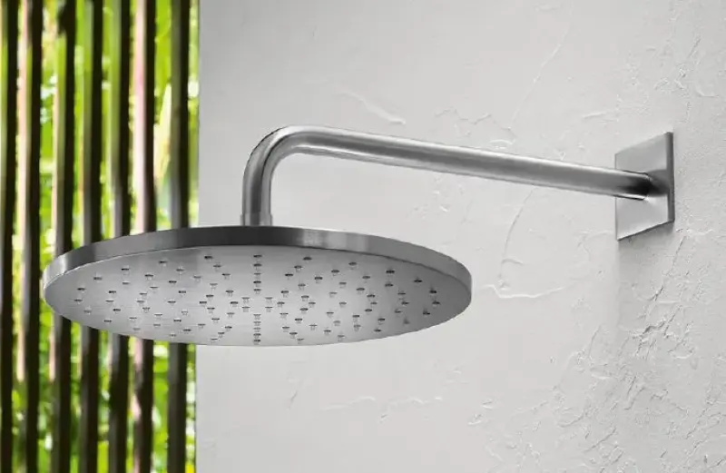 WaterEvolution Flow hoofdregendouche 300mm με επιτοίχια σύνδεση από ανοξείδωτο ατσάλι.