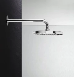 Η μετάφραση van de tekst naar het Grieks is:

Waterevolution Flow κύρια ντουζιέρα 250mm με σύνδεση τοίχου Χρώμιο T16412501