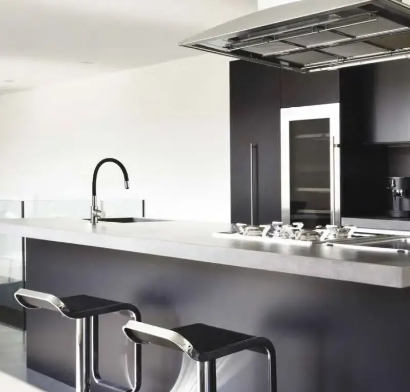 DEMM μπαταρία κουζίνας με περιστρεφόμενο στόμιο χρώμιο/μαύρο 1208947023