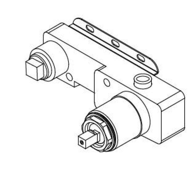 Waterevolution Εντοιχισμένος αναμικτήρας νιπτήρα 2 οπών T0.16.I