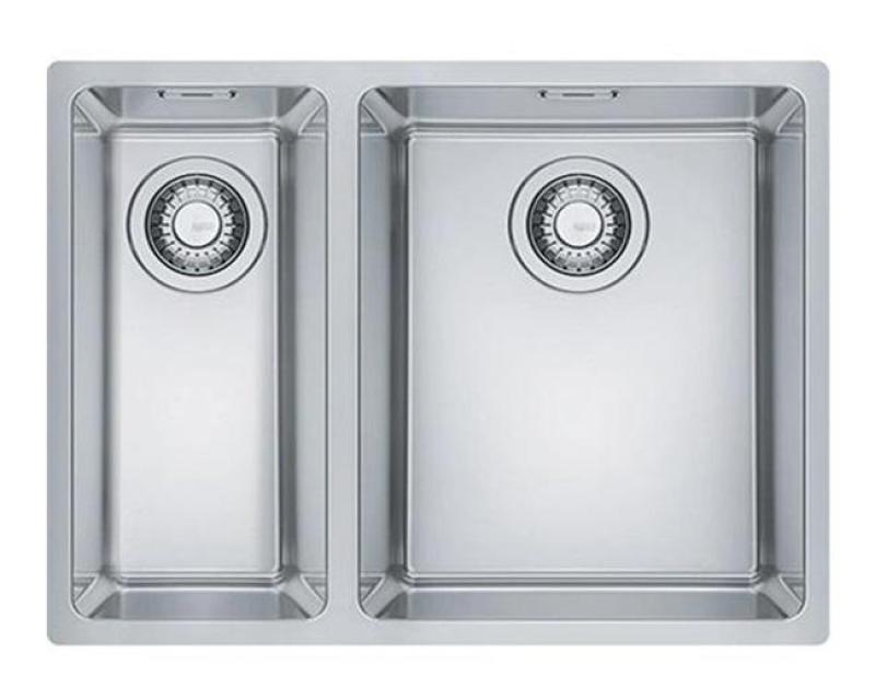 Φράνκε Maris MRX 260 BR 1,5 ενάμιση ανοξείδωτος νεροχύτης επίπεδης κατασκευής μεγάλη γούρνα δεξιά 1270568040