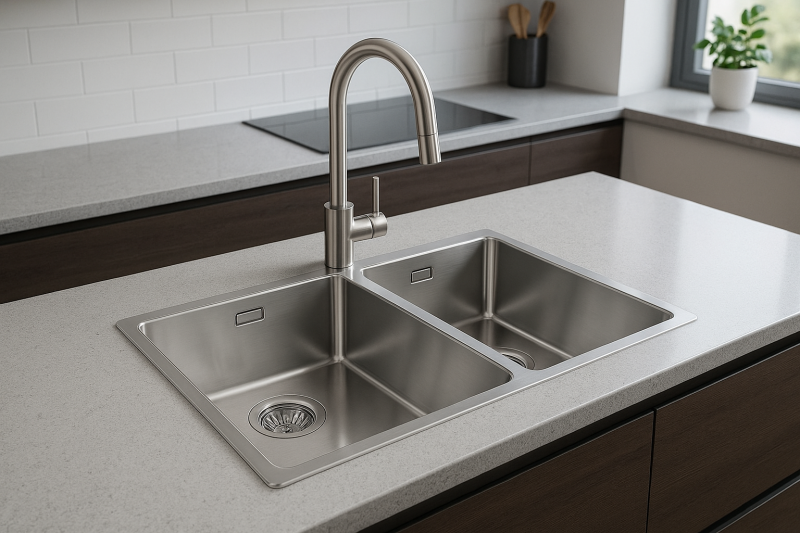 Φράνκε Μάρις Διπλός ανοξείδωτος νεροχύτης MRX 220 ενσωματωμένος 1270568051