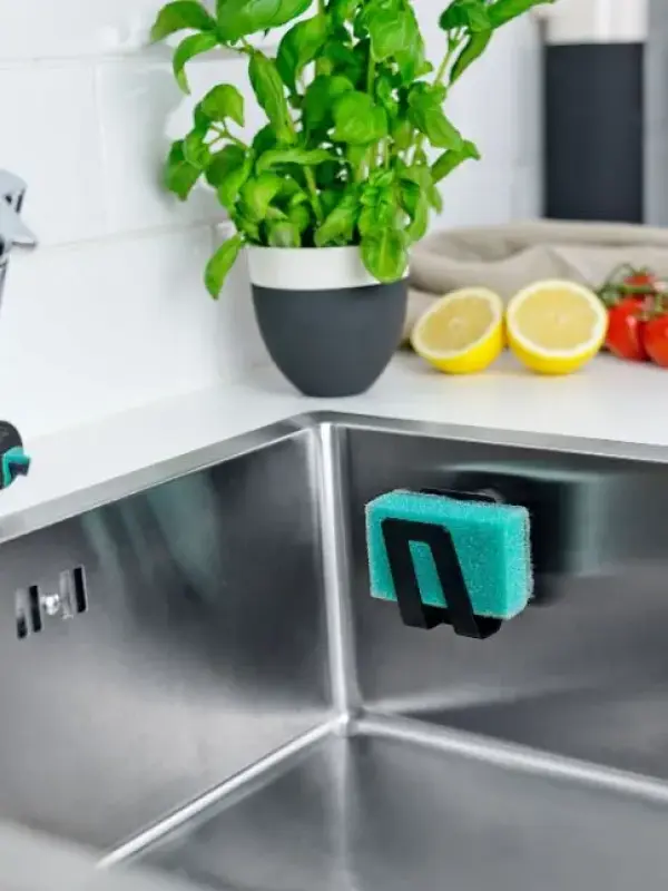 Μαγνητική θήκη πολλαπλών χρήσεων Magisso για νεροχύτη, πλαστική, μαύρη 30203011