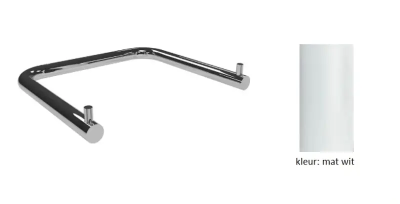 Ουάτερεβολούσιον Φλόου Διπλή θήκη για ρολό τουαλέτας ματ λευκό A131BRV2