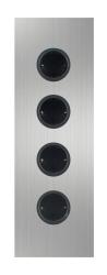 Indux Corner Ενεργειακή στήλη με 4 πρίζες με γείωση από ανοξείδωτο χάλυβα 1208953218