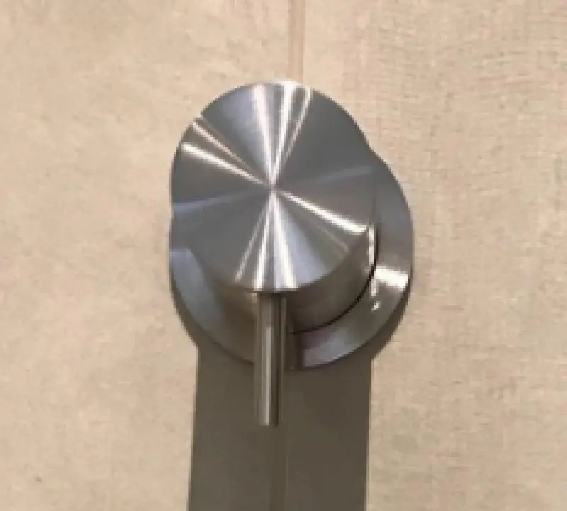 Water Evolution Flow εντοιχισμένος 2-δρόμων εκτροπέας pvd βουρτσισμένου χαλκού με στρογγυλή ροζέτα T1482RCPE