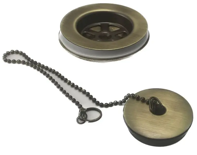 PB Unix βρύση και βαλβίδα νιπτήρα με αλυσίδα διακοπής μπρούτζινο 1208953281