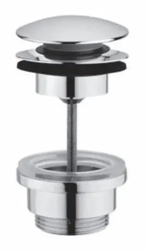 PB Unix βύσμα νιπτήρα 1 1/4 κλειδώσιμο push up click clack χρώμιο 1208953283