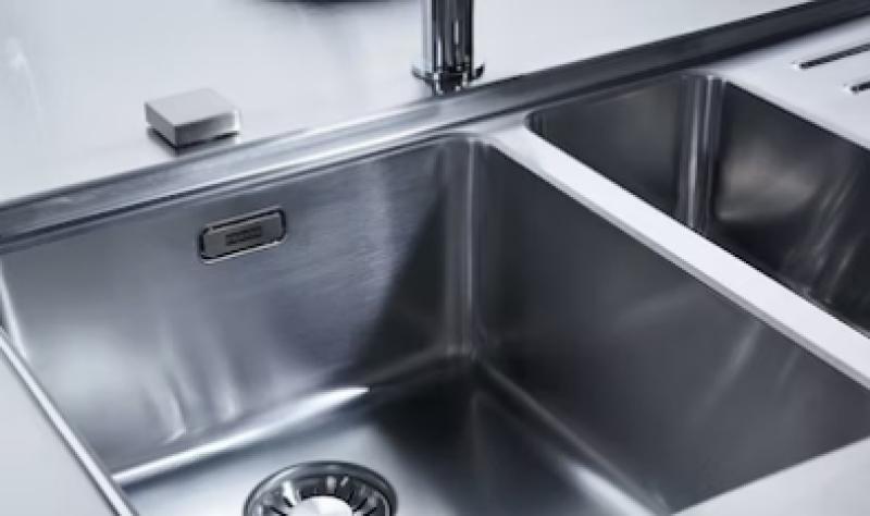 Φράνκε Μύθος MYX 110.16 ανοξείδωτος μικρός νεροχύτης 16x40cm εντοιχιζόμενος 122.0638.196