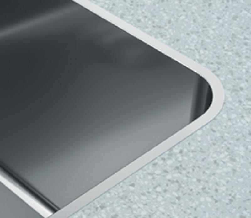 Φράνκε Μύθος MYX 210.50 νεροχύτης από ανοξείδωτο χάλυβα 50x40cm επίπεδης τοποθέτησης 127.0638.276.