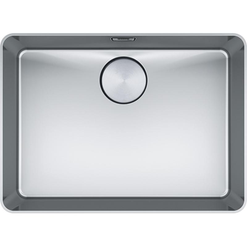 Φράνκε Mύθος MYX 210.55 ανοξείδωτος νεροχύτης 55x40cm επίπεδη κατασκευή 127.0638.277