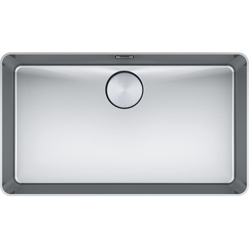 Φράνκε Μύθος MYX 210.70 ανοξείδωτος νεροχύτης 70x40cm επίπεδης εντοιχισμού 127.0638.278