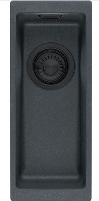 Φράνκε Μαύρος πλαστικός μαύρος νεροχύτης 16x41cm υποκατασκευή 1208953775