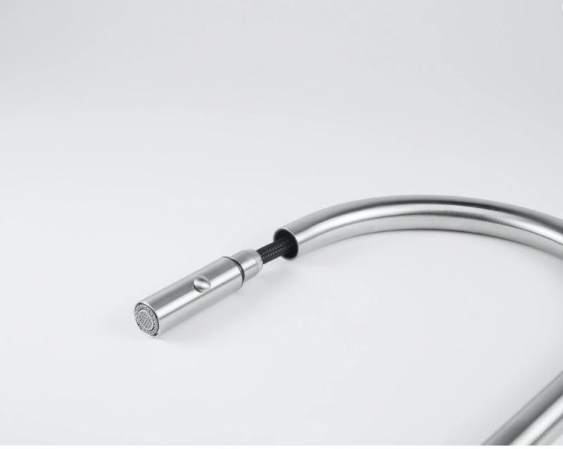 Φράνκε Βρύση Κουζίνας Eos Neo με αποσπώμενη κεφαλή ψεκασμού, πλήρως από ανοξείδωτο ατσάλι 115.0590.045