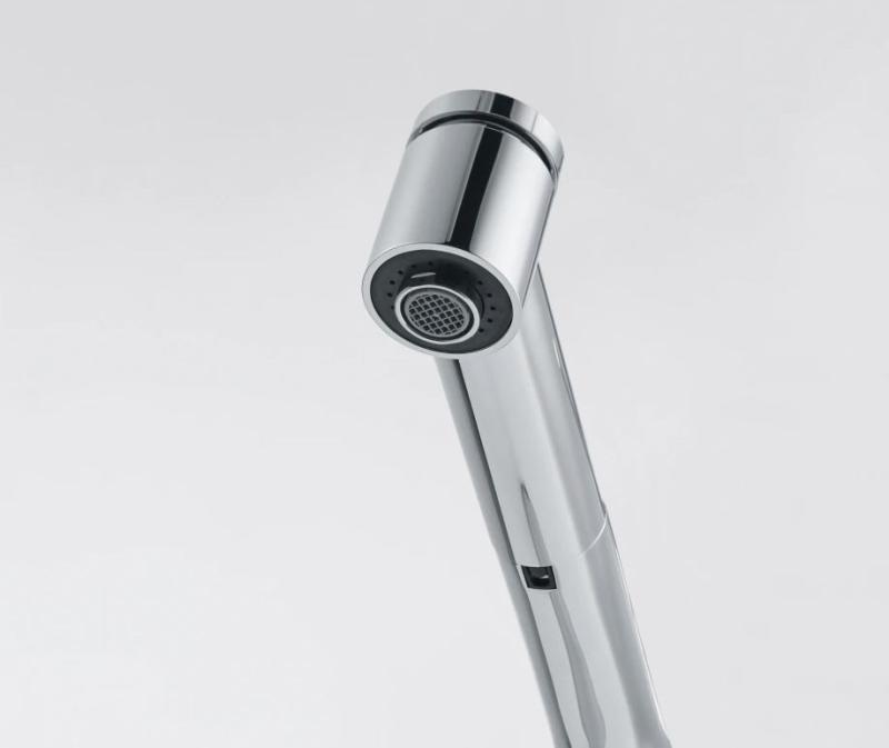 Φράνκε Centro Μπαταρία κουζίνας χρωμέ με αποσπώμενο ντους ψεκασμού 115.0600.131