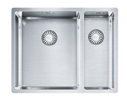 Φράνκε Bolero plus R12 BXX 260 BL 1,5 ενάμιση ανοξείδωτος νεροχύτης επίπεδης εντοιχισμού 127.0625.091