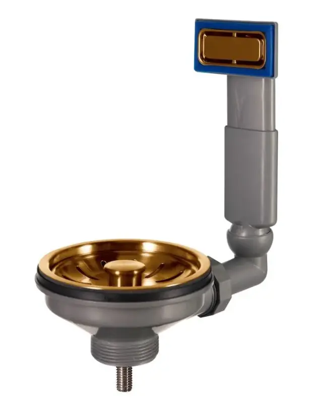 Σετ τάπας νεροχύτη Lorreine χρυσό με υπερχείλιση 1208954016