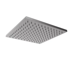 SB Square 316 Κεφαλή ντους βροχής 30x30cm συμπαγές 316 βουρτσισμένο ανοξείδωτο ατσάλι