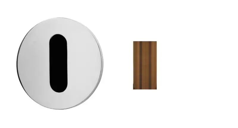 Waterevolution Flow ενσωματωμένος νιπτήρας με αισθητήρα υπερύθρων σε ρεύμα PVD βουρτσισμένο χαλκό T118EECPE