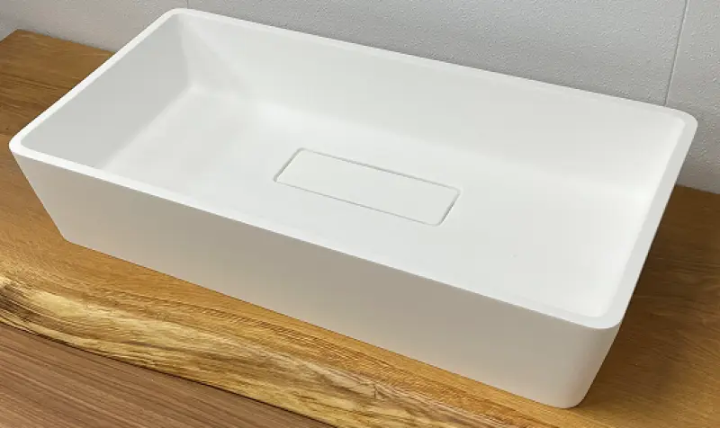 Solid-S City Νιπτήρας επιτοίχιος, λευκός ματ, 62x32 εκ., με κρυφή αποχέτευση 1208954250