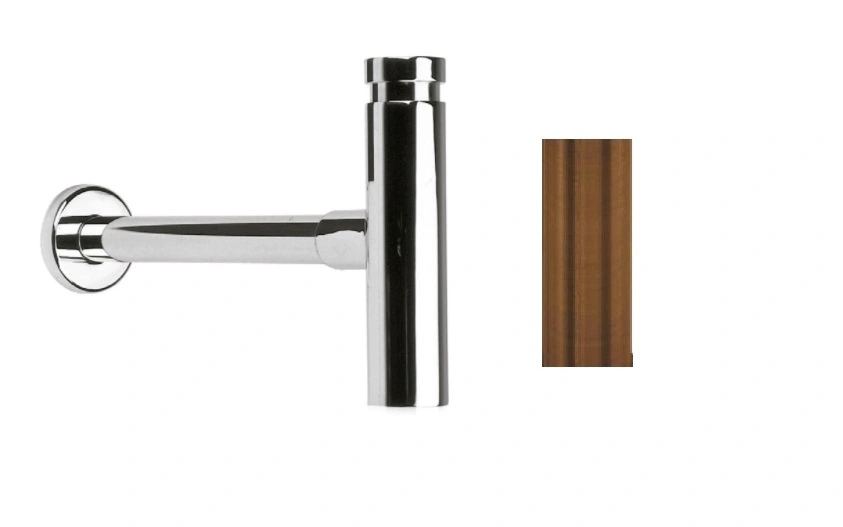 Water Evolution Flow design σιφόνι PVD βουρτσισμένο χαλκό SIF1CPE