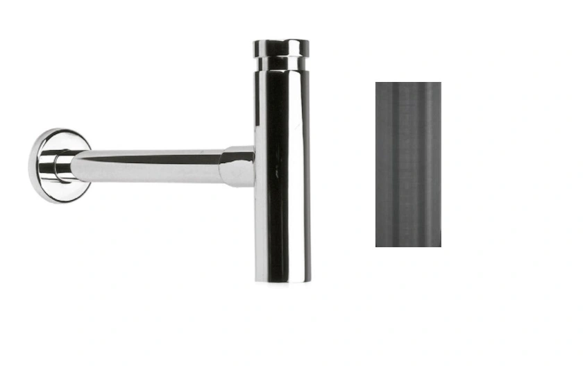 Ο σχεδιασμός σιφονιού Waterevolution Flow PVD Gun Metal SIF1GME
