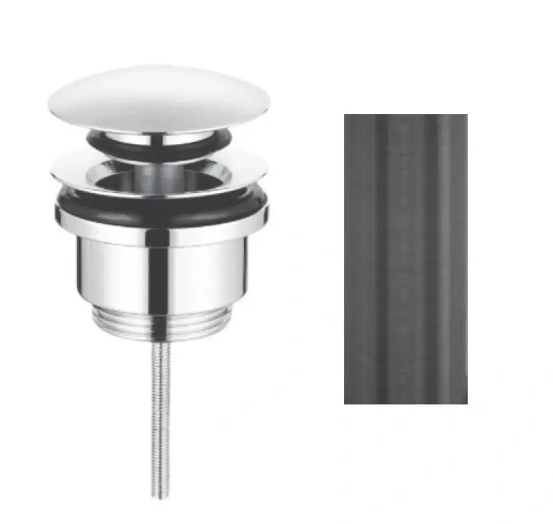 Waterevolution Flow αποχέτευσης 1.1/4 PVD Gun Metal VAL1GME