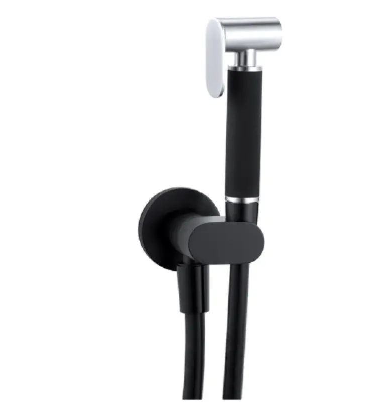 Σετ ντους μπιντέ Waterevolution Flow Μαύρο T1626PR