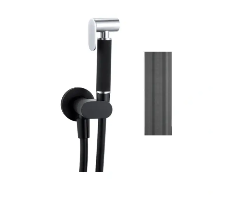 Σετ χειροκίνητου μπιντέ Waterevolution Flow PVD Gun Metal T1626GME