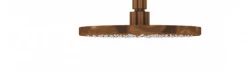 Waterevolution Flow hoofdregendouche 200mm PVD Geborsteld Koper T1643CPE
