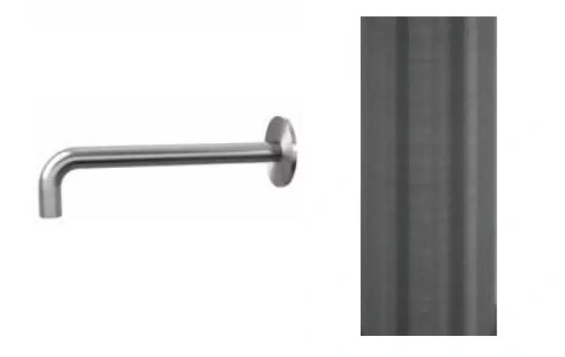 Waterevolution Flow βρύση μπάνιου 19cm PVD Gun Metal T167119GME