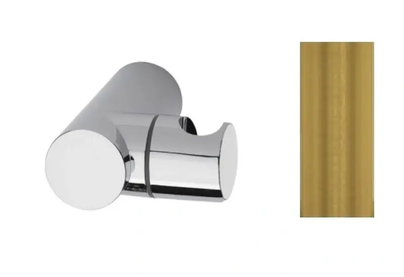 Waterevolution Flow ρυθμιζόμενη βάση χειροκίνητου ντους βουρτσισμένο ορείχαλκο T1623LE