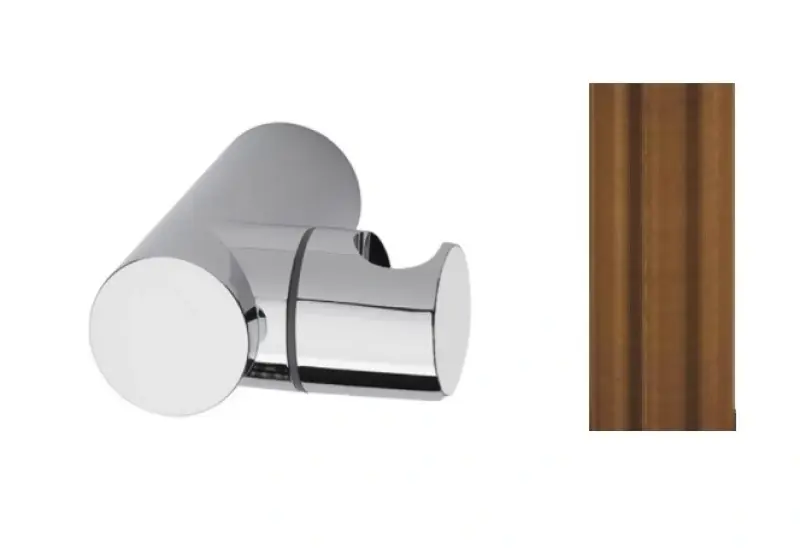 Waterevolution Flow ρυθμιζόμενη βάση χειροκίνητου ντους PVD βουρτσισμένο χαλκό T1623CPE