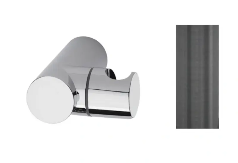 Waterevolution Flow ρυθμιζόμενη βάση για χειροκίνητο ντους GME Gun Metal T1623GME