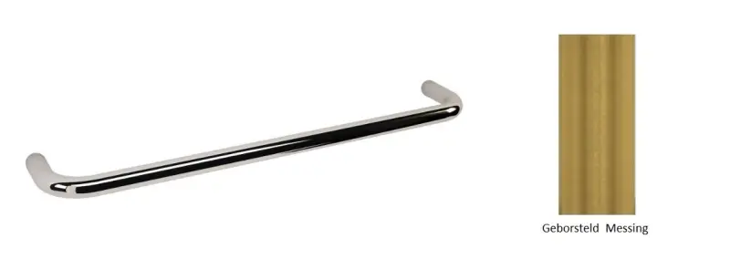 Ονομασία προϊόντος: Βάση πετσέτας Waterevolution Flow 35cm Βουρτσισμένο Ορείχαλκο A111LE