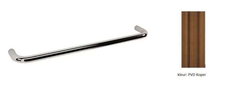 Ορθογραφική βάση για πετσέτες Waterevolution flow 35cm PVD βουρτσισμένο Χαλκός A111CPE