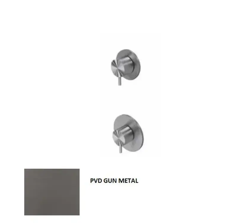 Waterevolution Flow ενσωματωμένος θερμοστάτης ντους με 1 διακόπτη light gold 1208954644