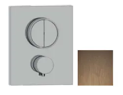 SB Push Square Εντοιχιζόμενη βρύση θερμοστάτη με διακόπτη πίεσης και ρυθμιστή έντασης PVD χαλκός 1208955128