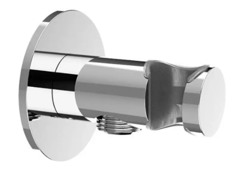 SB Rubinetterie Universale βάση στήριξης χειρός ντους με παροχή νερού χρώμιο 1208955197