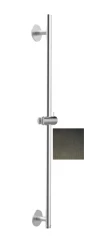 SB Rubinetterie Universale ράβδος ολίσθησης με παροχή νερού PVD gun metal 316 1208955237