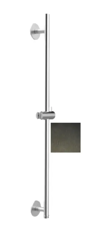 SB Rubinetterie Universale ράβδος ολίσθησης με παροχή νερού PVD gun metal 316 1208955237