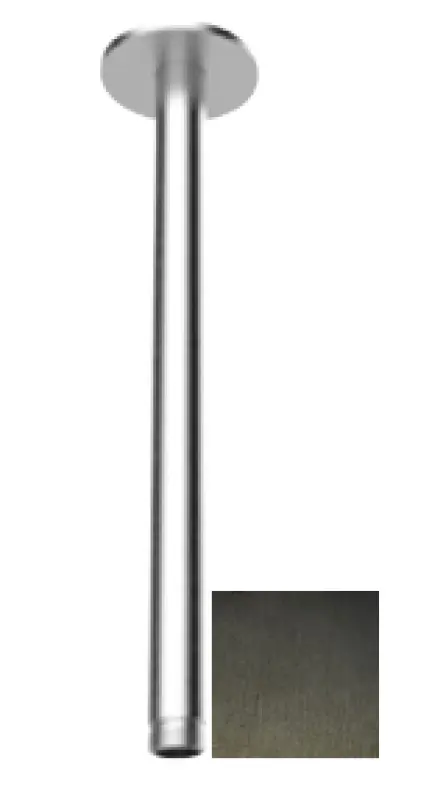 SB Round 316 οροφής ντους μπράτσο στρογγυλό 30 εκ PVD gun metal1208955308