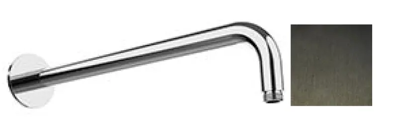 SB Round 316 στρογγυλός βραχίονας ντους τοίχου 35 cm PVD gun metal 1208955317