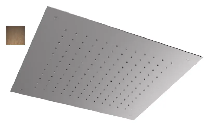 SB Square 316 Εντοιχιζόμενο ντους βροχής 50x50cm PVD χαλκός 1208955321