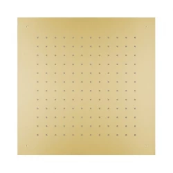 SB Square 316 Εντοιχισμένη Ντους Βροχής 50x50cm PVD χρυσό 1208955322