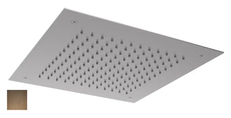 SB Square 316 Εντοιχισμένη Ντους Βροχής 38x38cm PVD χαλκός 1208955327