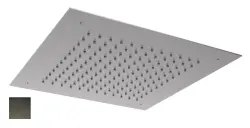 SB Square 316 Εντοιχισμένη Ντους Βροχής 38x38cm PVD gun metal 1208955329