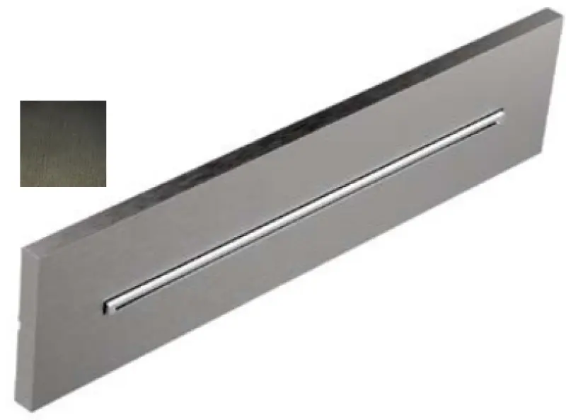 SB 316 Εντοιχισμένη έξοδος μπανιέρας καταρράκτη PVD gun metal 1208955341